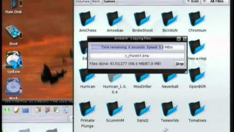 MorphOS 3.0 - How To Install and Set Up the Game Hurrican