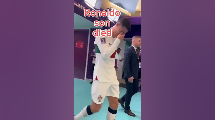 RONALDO SON DIED 😭| #sad  #rip #cr7