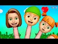 Daddy Finger | Mommy Finger | Sister Finger and more | PamPam Family Nursery Rhymes | PamPam Ailesi