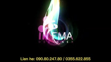 Logo Intro video youtube với hiệu ứng màu sắc nổi bật - FMA Designer