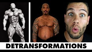 What Happens After Taking Steroids | Steroid De-transformations | FLEX Daily 95
