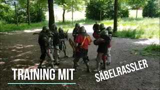 Training mit den Säbelrassler