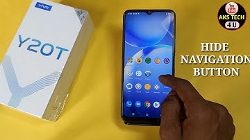 How To Hide Navigation Button in Vivo Y20T | Vivo Y20T Gesture Setting On कैसे करें @akstech4u
