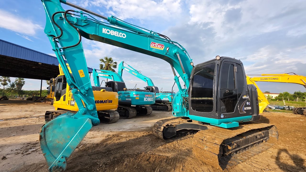 SK135-YY05 รถสวยเดิม เก่านอกสวยเต็ม เครื่องปั่นแห้ง เอวแน่น 880000บาท แอร์เย็น เอกสารชุดจดทะเบียน