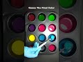 What happened when we mix red, green and blue. #colormixing #minisatisfying #oldysatisfying #shorts