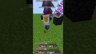 ledge dashing went wrong for bro #minecraft #mincraftpvp #minecraftshorts #cpvp #mcpe