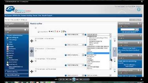 Getting Started w/ Moodle, Part 1