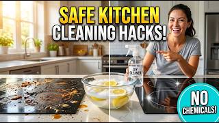 Safe Kitchen Cleaning Experiments. #diy #viral #hacks #cleaning