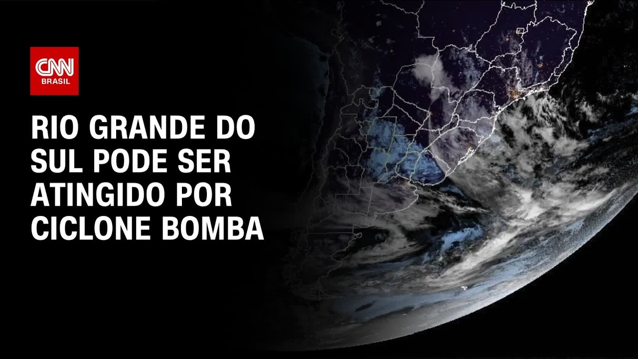 Ciclone-bomba pode se formar e atingir o Rio Grande do Sul | CNN NOVO DIA