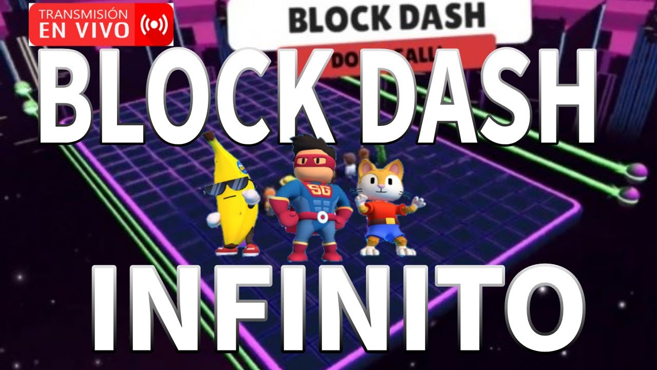 BLOCK DASH INFINITO STUMBLE GUYS EN DIRECTO CON TEMPLARIO_OP YouTube