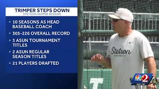 Steve Trimper steps down as Stetson baseball head coach