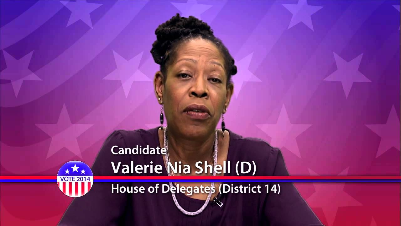 Valerie Nia Shell (D) Candidate for Maryland House of Delegates District 14