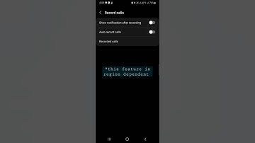 Record Call in Android 12 Samsung phones