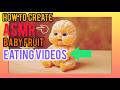 How to create ASMR baby eating videos.