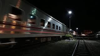ขบวนรถด่วนพิเศษอีสานวัตนาที่ 24 - Hitachi 4519 - สถานีศรีสะเกษ - 22 ต.ค. 61