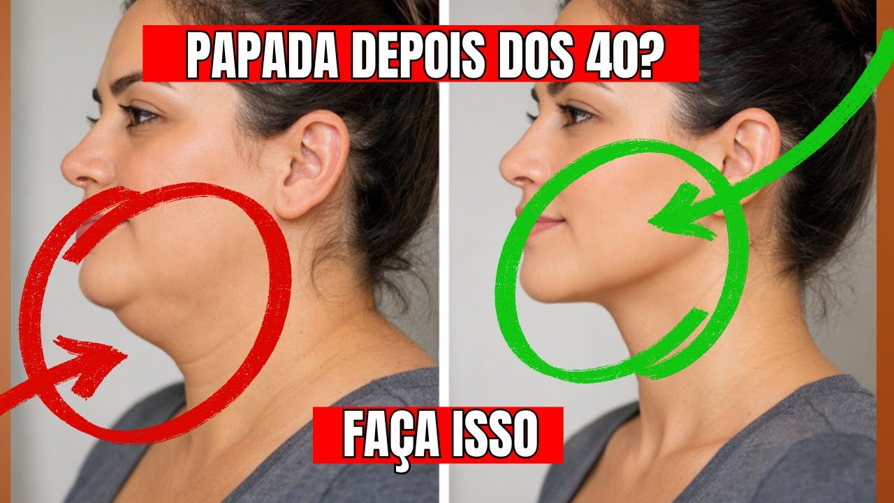 Papada Depois dos 40? Faça Isso em 8 Minutos e Veja o Resultado!