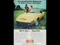 Opel GT advertising 1971.