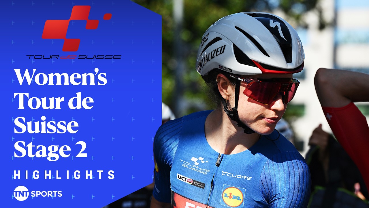 EXCEPTIONAL RIDE! π₯ | 2026 Tour de Suisse Women Stage 2 Race Highlights | TNT Sports Cycling
