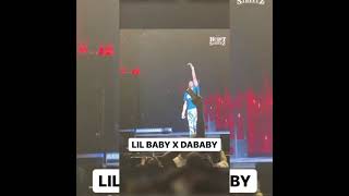 Lil Baby brought out Dababy in Charlotte (Back Outside Tour)