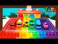 Мощные большегрузные автомобили l Тайо играет в бассейне Rainbow Aquaball! l Приключения Тайо