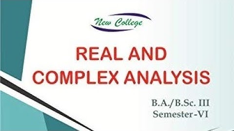 2018 real and complex analysis 6th semester paper solution bsc mdu