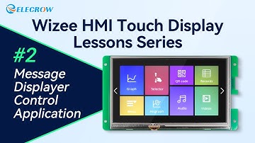 Wizee HMI Display Lesson 2: Software Message Displayer Control Application