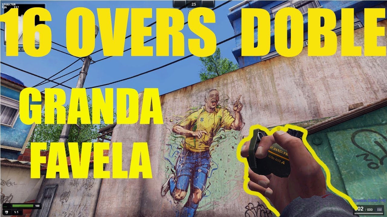 16 OVERS DOBLE GRANADA FAVELA :3