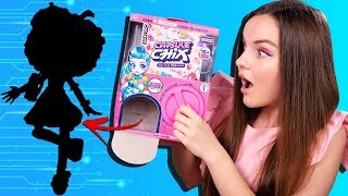 Кукла-сюрприз Capsule Chix от создателя Monster High! Обзор и распаковка, Sweet circuits