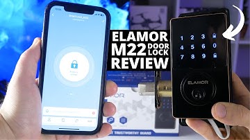 ELAMOR M22 REVIEW: Bluetooth Smart Door Lock with App Control!