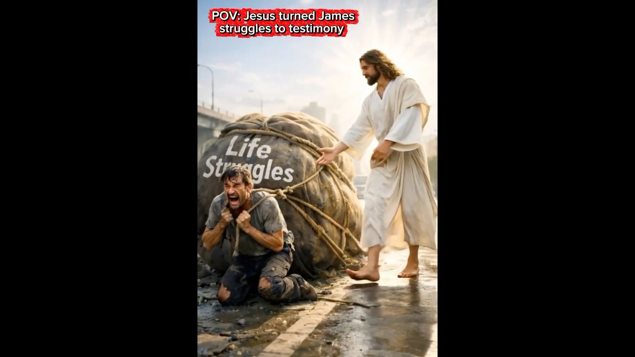 Jesus turned James life struggles into a testimony.  