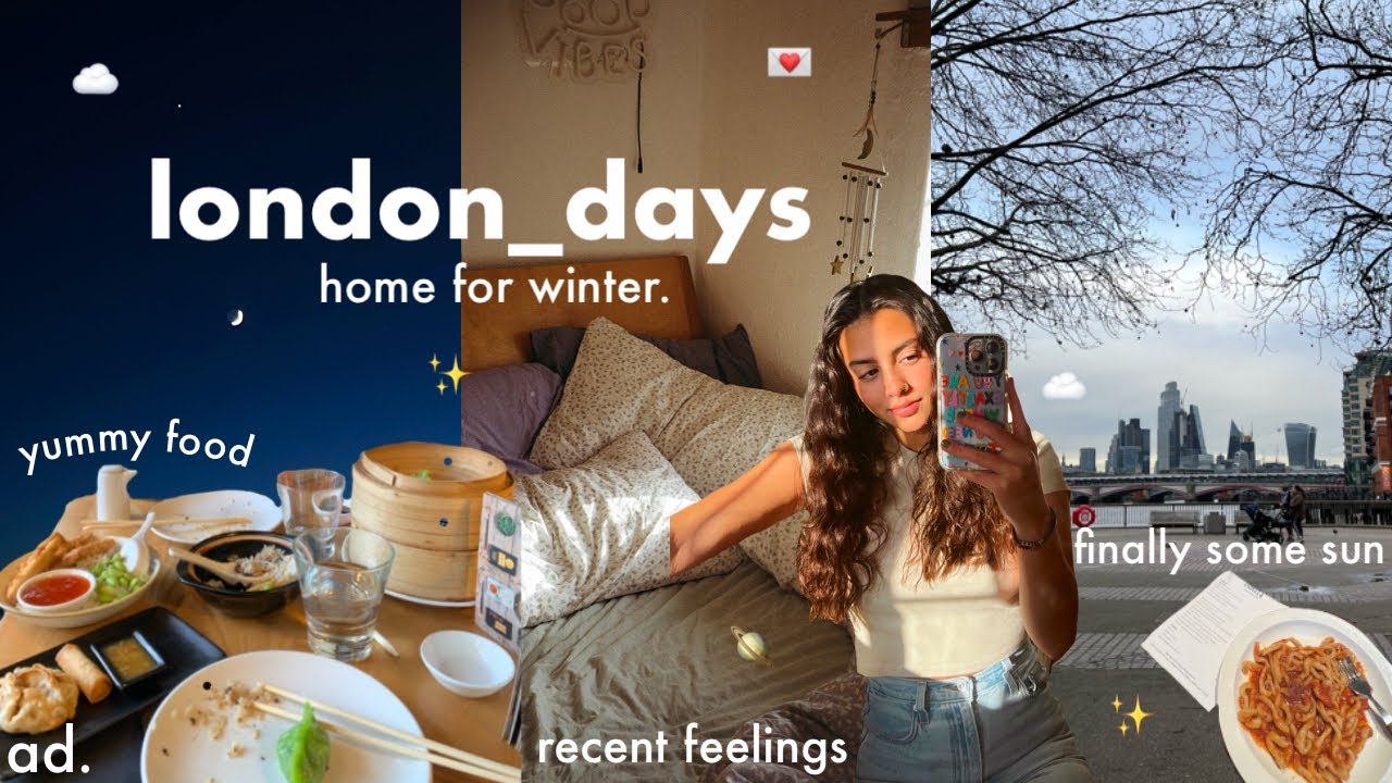 london days 🪐christmas at home, eating good, friends and catch ups