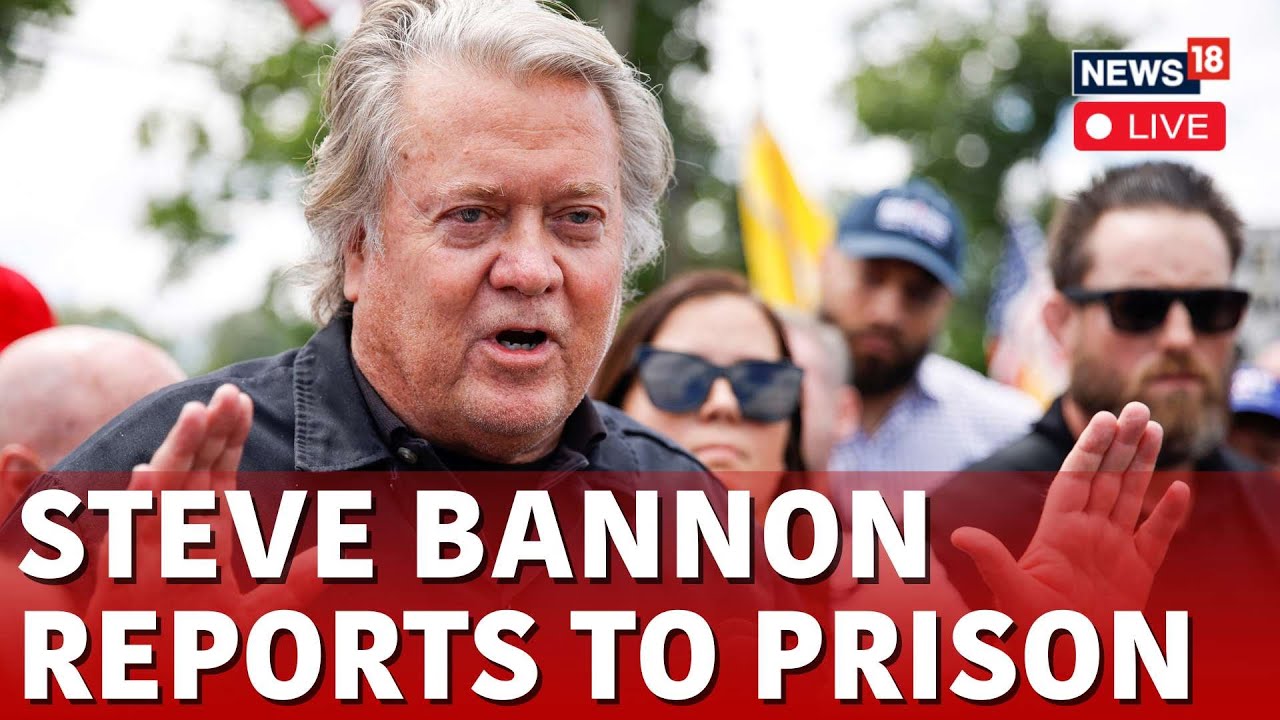 Steve Bannon LIVE News | Former Trump Aide Steve Bannon Will Report To ...
