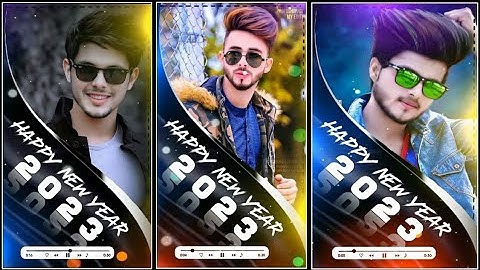 Happy New year 2023 Video Editing Tutorial ll Happy New Year Stutas Video Editing kinemaster 2023
