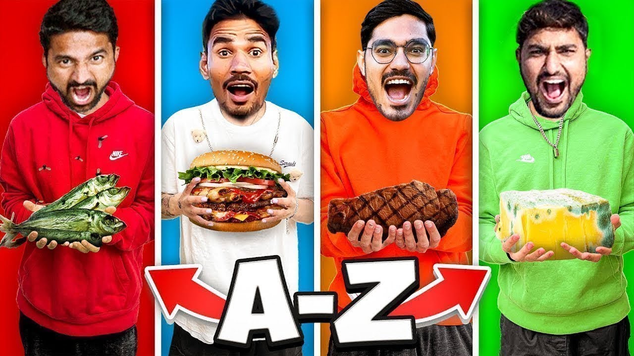 A to Z Fast Food Challenge Worth ₹100000   Who Will Win