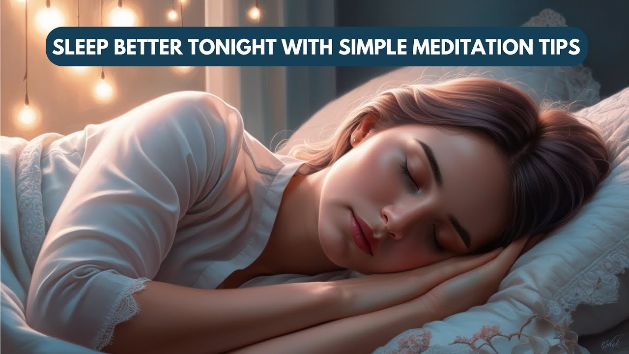 Sleep Better Tonight with Simple Meditation Tips - YouTube