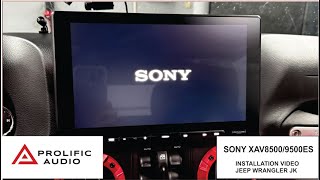 Jeep JK Install video 8500 9500