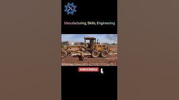 Caterpillar Motor grader Amazing Power #youtubeshorts #ytshorts #shorts