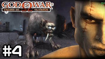 God Of War Chains Of Olympus Gameplay PSP Walkthrough - PART 4