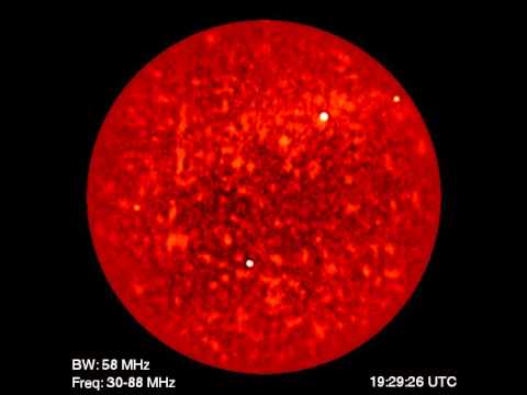 One-Hour Observation with the Owens Valley Long Wavelength Array