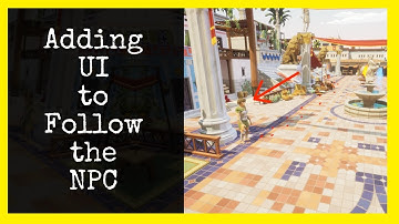 Follow NPC Quest Part 2 - UI - Unreal Narrative #unrealengine #narrative  #ue5
