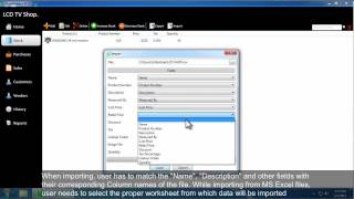 TradeMeters POS Stock Module Inventory Management-Import Inventory Data