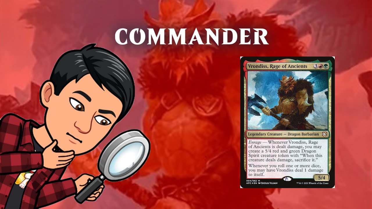 Commander Deck Tech Vrondiss, Rage of Ancients YouTube