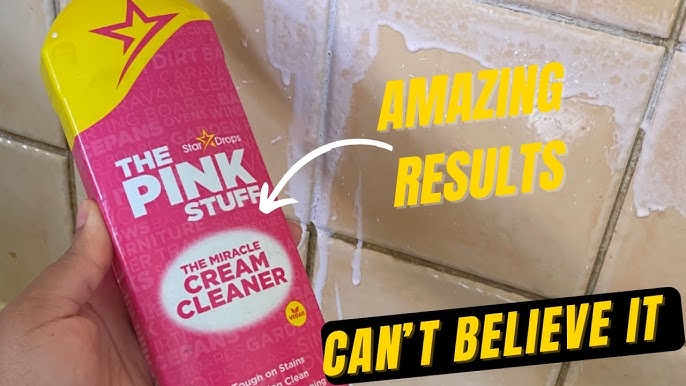 The Pink Stuff - The Miracle Scrubber Kit UNBOXING and cleaning