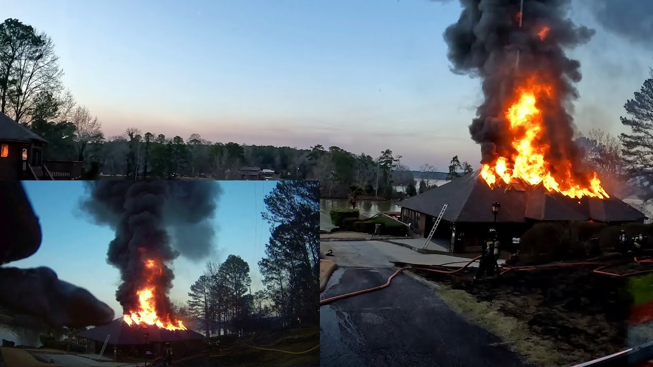 BFD - Working Structure Fire *Helmet Cam*