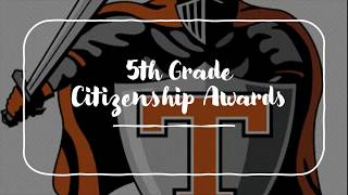 2019-2020 Fifth Grade Virtual Awards Presentation