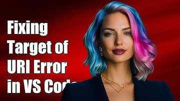 Fixing "Target of URI doesn