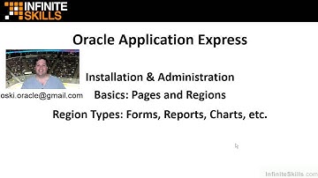 Oracle Application Express Tutorial | Introduction And About The Author