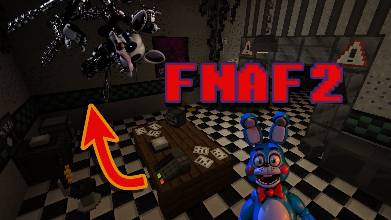 Five Night's at Freddy's 2 Map Minecraft Map