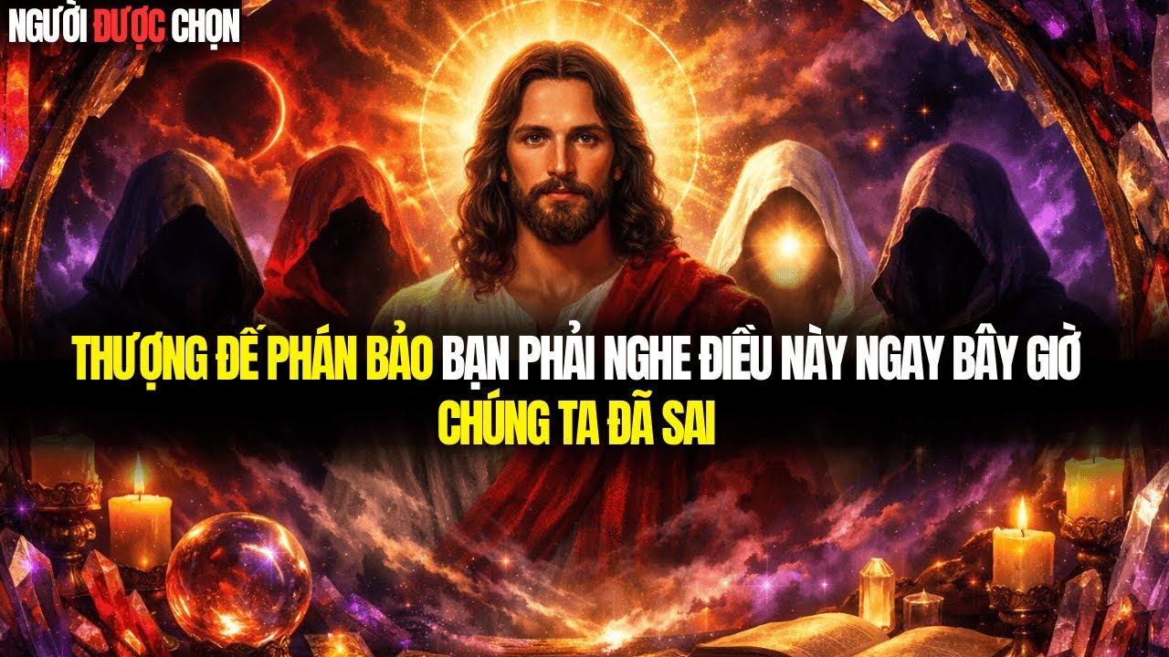 NGƯỜI ĐƯỢC CHỌN: THƯỢNG ĐẾ PHÁN BẢO BẠN PHẢI NGHE ĐIỀU NÀY NGAY BÂY GIỜ — CHÚNG TA ĐÃ SAI.