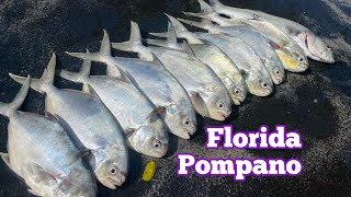 Shore Fishing for Florida Pompano (Juno Beach, Florida) by JK Fishing 682 views 1 year ago 7 minutes, 5 seconds